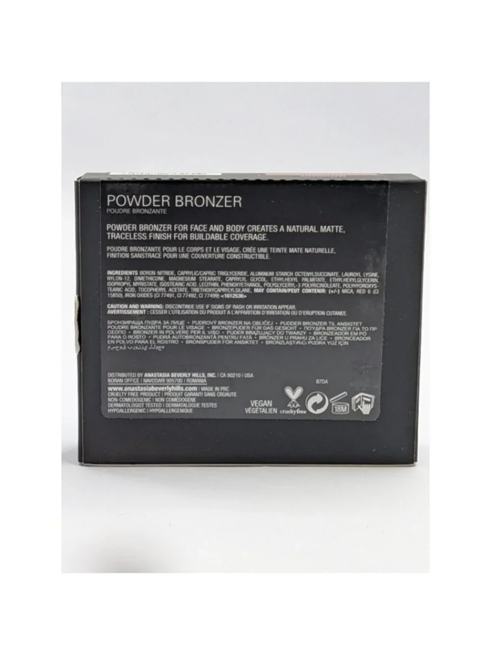 Anastasia Beverly Hills ABH Powder Bronzer Mahogany Full Size Rare NEW